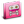 Folder Casette Pink Icon 24x24 png